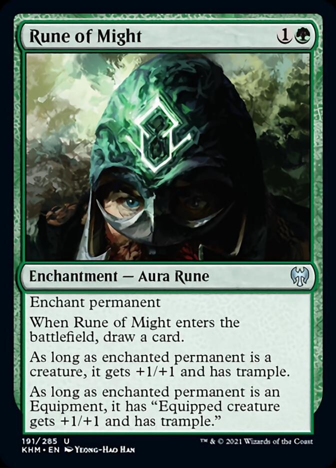 Rune of Might [Kaldheim] - Magic: The Gathering - Card Brawlers | Quebec | Canada |
