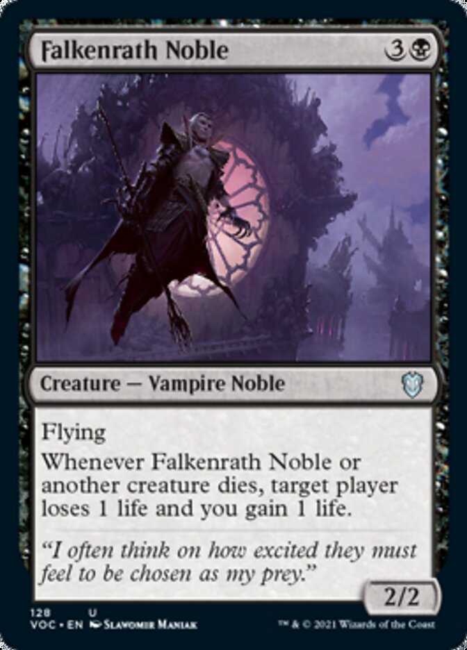 Falkenrath Noble [Innistrad: Crimson Vow Commander] - Magic: The Gathering - Card Brawlers | Quebec | Canada |