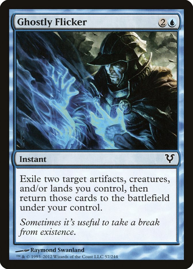 Ghostly Flicker [Avacyn Restored] - Magic: The Gathering - Card Brawlers | Quebec | Canada |