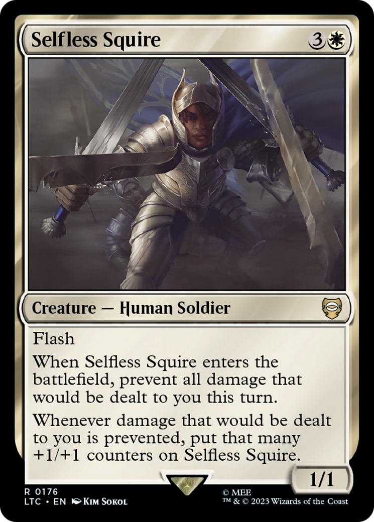 Selfless Squire [The Lord of the Rings: Tales of Middle-Earth Commander] - Magic: The Gathering - Card Brawlers | Quebec | Canada |