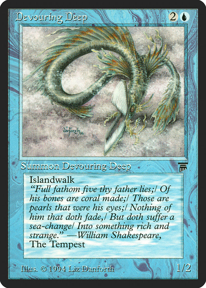 Devouring Deep [Legends] - Magic: The Gathering - Card Brawlers | Quebec | Canada |