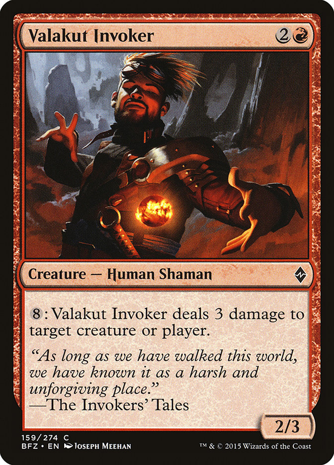 Valakut Invoker [Battle for Zendikar] - Magic: The Gathering - Card Brawlers | Quebec | Canada |
