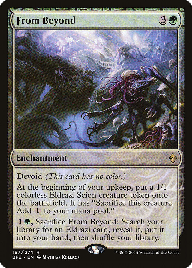 From Beyond [Battle for Zendikar] - Magic: The Gathering - Card Brawlers | Quebec | Canada |