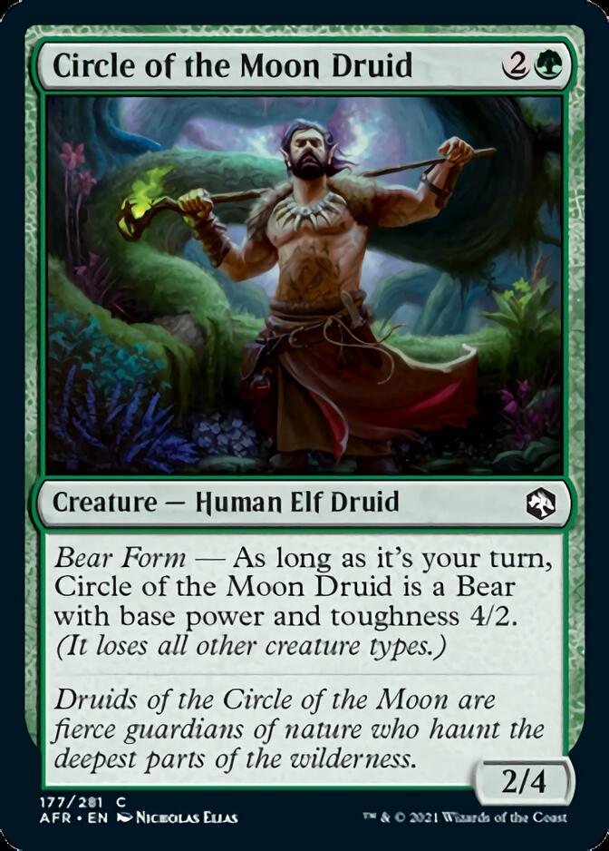 Circle of the Moon Druid [Dungeons & Dragons: Adventures in the Forgotten Realms] - Magic: The Gathering - Card Brawlers | Quebec | Canada |