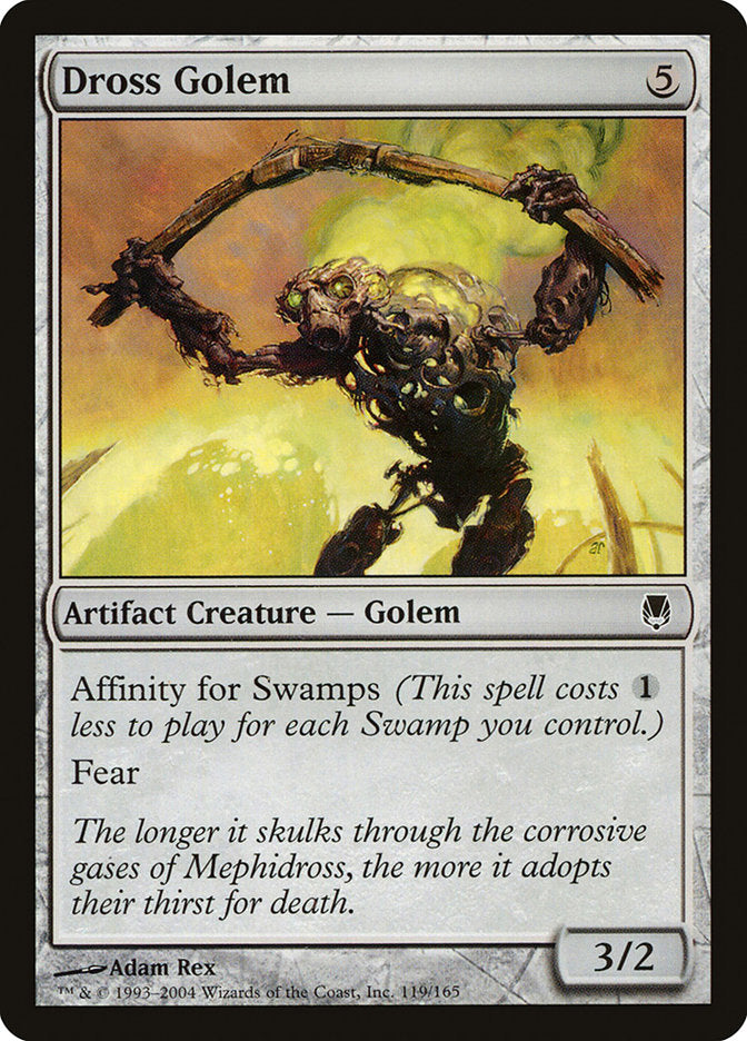 Dross Golem [Darksteel] - Magic: The Gathering - Card Brawlers | Quebec | Canada |