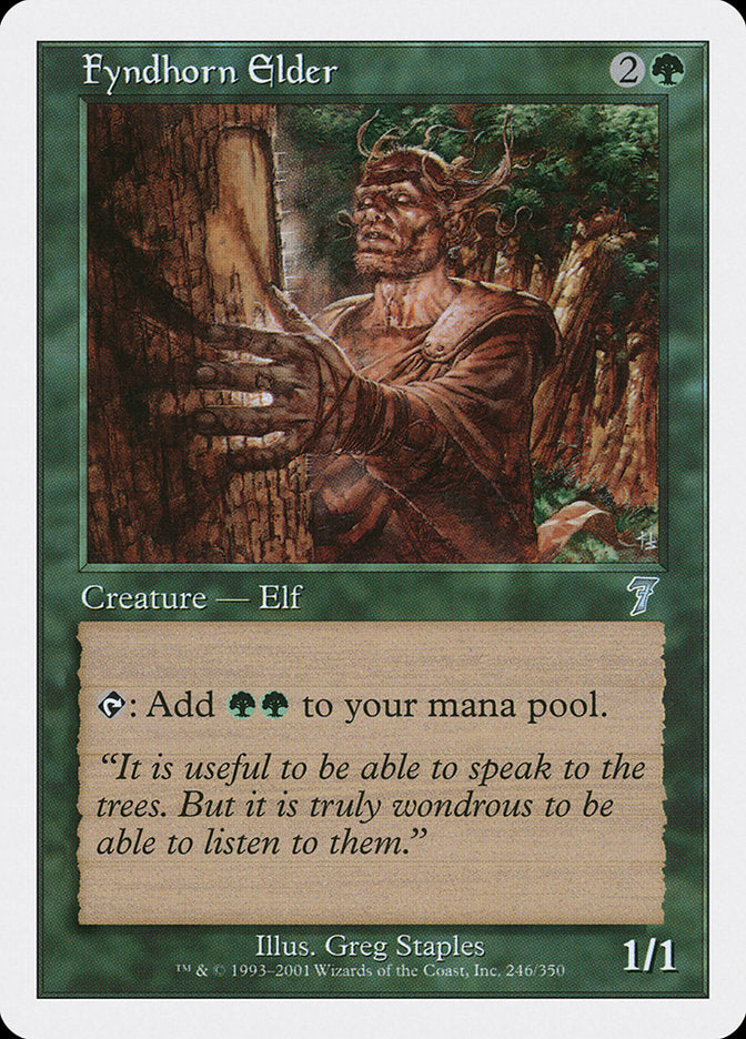 Fyndhorn Elder [Seventh Edition] - Magic: The Gathering - Card Brawlers | Quebec | Canada |
