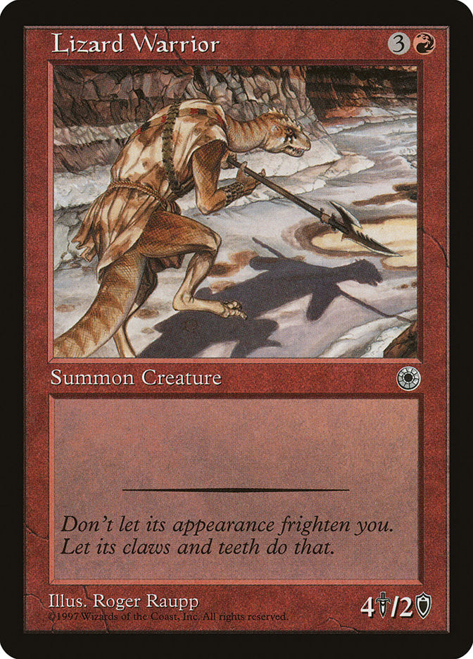 Lizard Warrior [Portal] - Magic: The Gathering - Card Brawlers | Quebec | Canada |