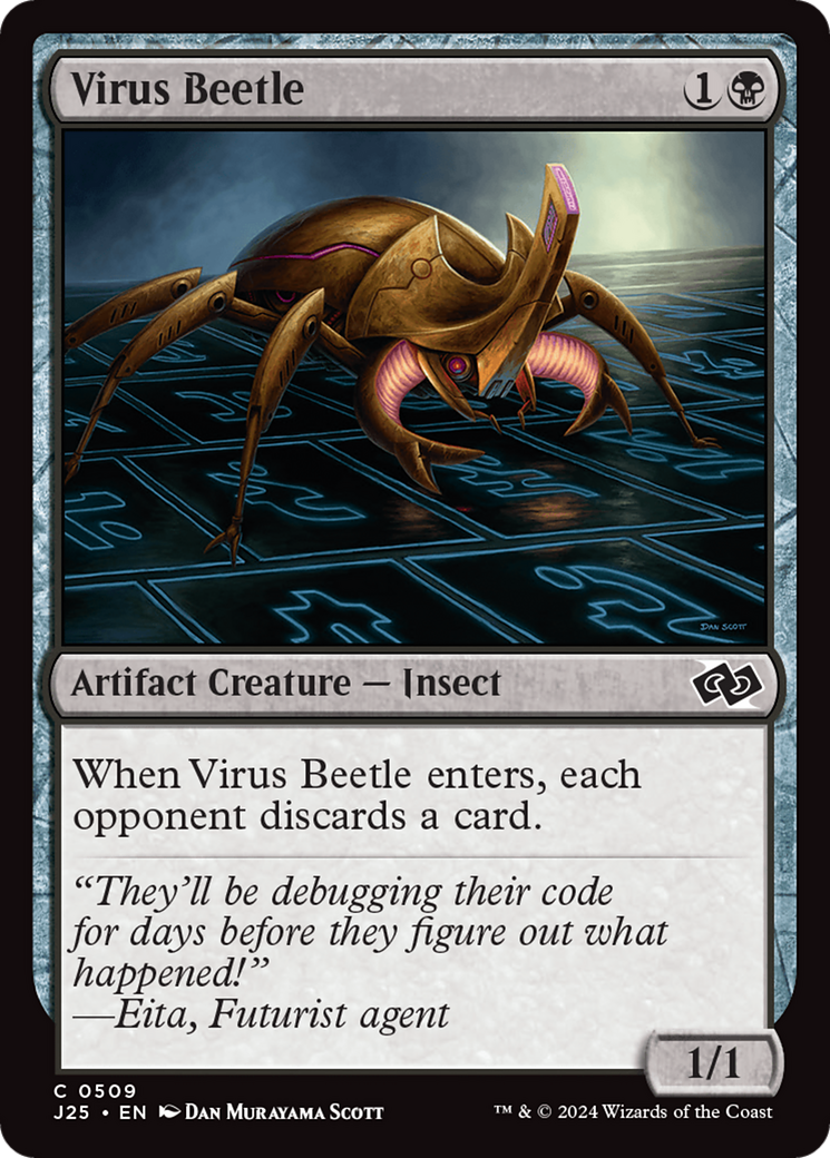 Virus Beetle [Foundations Jumpstart] - Magic: The Gathering - Card Brawlers | Quebec | Canada |