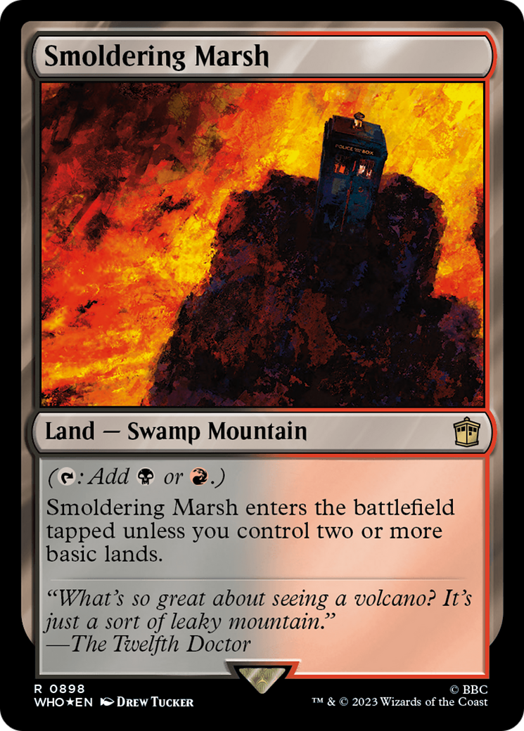 Smoldering Marsh (Surge Foil) [Doctor Who] - Magic: The Gathering - Card Brawlers | Quebec | Canada |