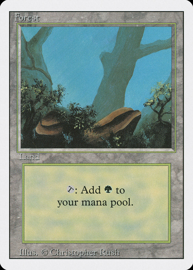Forest (Two Stones) [Revised Edition] - Magic: The Gathering - Card Brawlers | Quebec | Canada |
