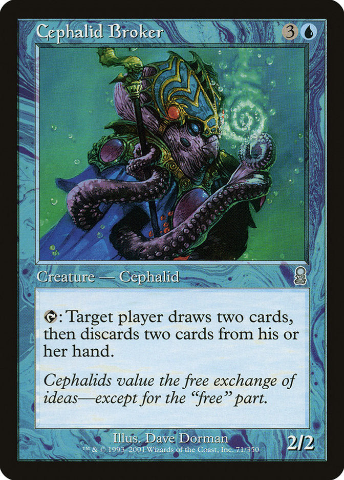 Cephalid Broker [Odyssey] - Magic: The Gathering - Card Brawlers | Quebec | Canada |