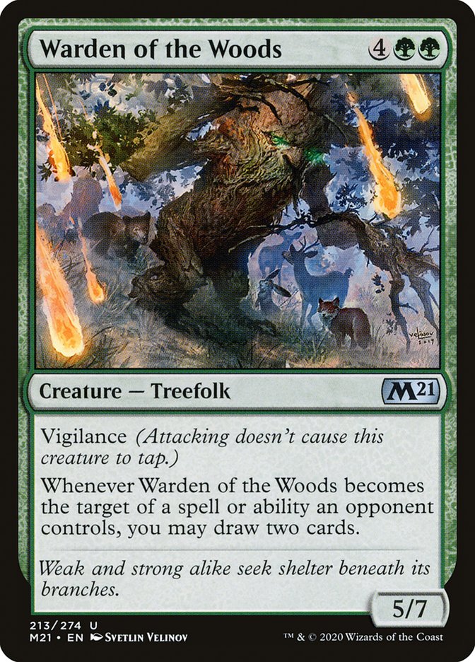 Warden of the Woods [Core Set 2021] - Magic: The Gathering - Card Brawlers | Quebec | Canada |