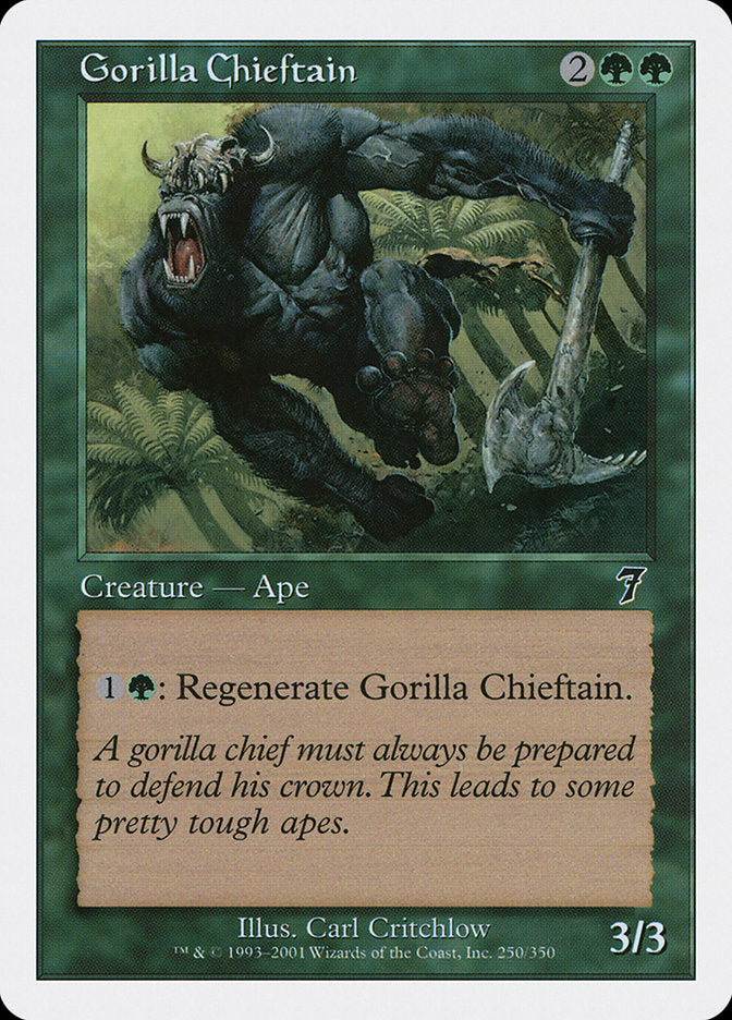 Gorilla Chieftain [Seventh Edition] - Magic: The Gathering - Card Brawlers | Quebec | Canada |