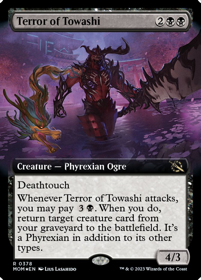 Terror of Towashi (Extended Art) [March of the Machine] - Magic: The Gathering - Card Brawlers | Quebec | Canada |