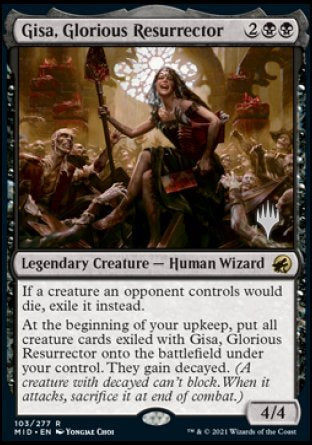 Gisa, Glorious Resurrector (Promo Pack) [Innistrad: Midnight Hunt Promos] - Magic: The Gathering - Card Brawlers | Quebec | Canada |