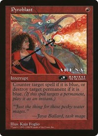 Pyroblast (3rd Place) (Oversized) [Oversize Cards] - Magic: The Gathering - Card Brawlers | Quebec | Canada |