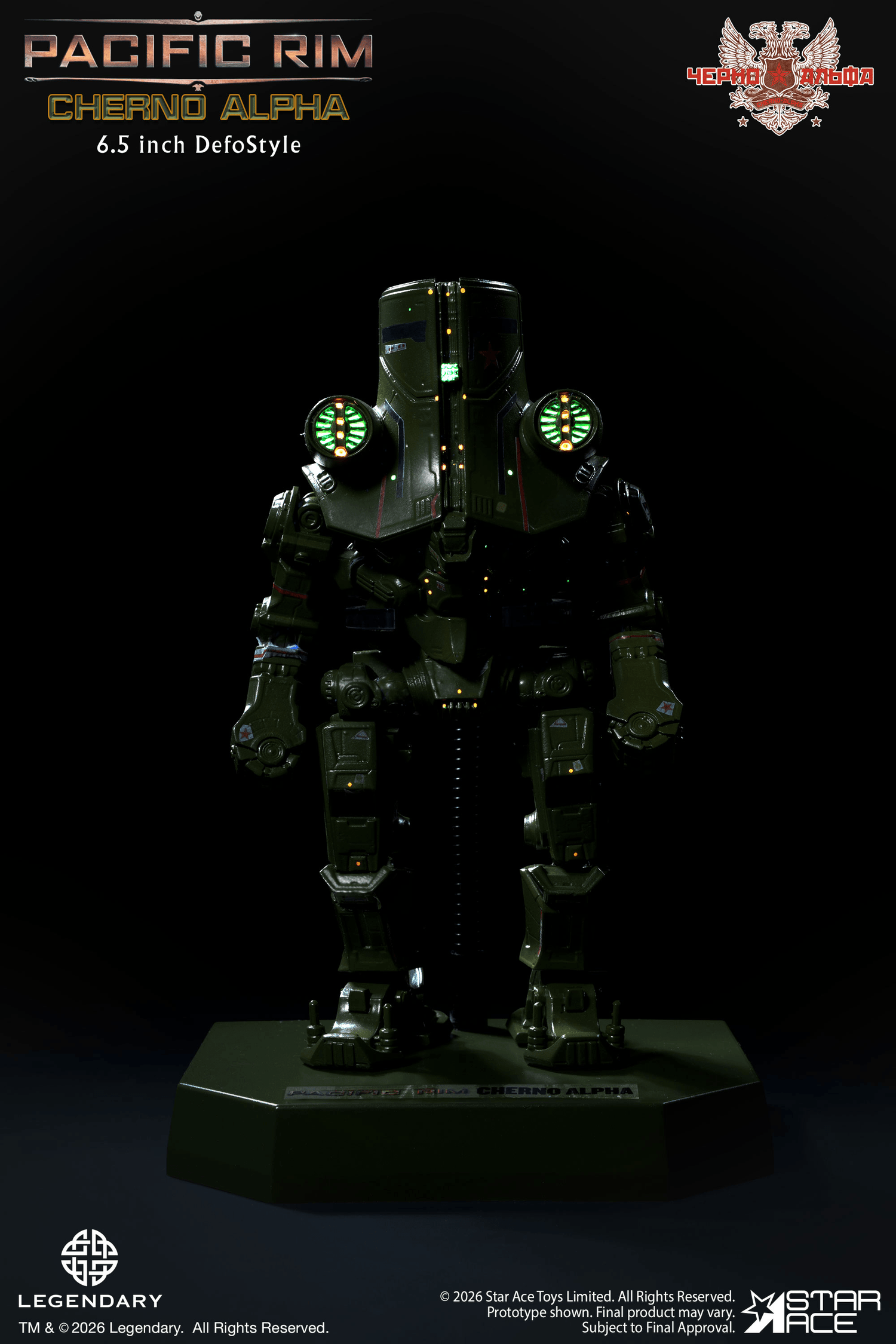 Star Ace - Pacific Rim – Cherno Alpha DefoStyle Figure DX - (PREORDER) December 15, 2026