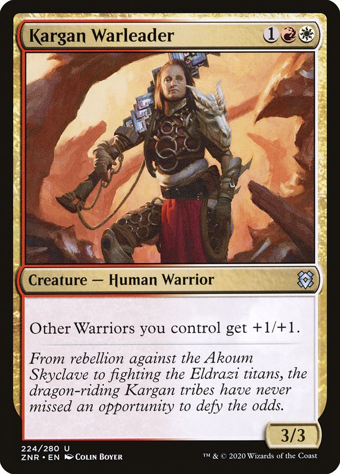 Kargan Warleader [Zendikar Rising] - Magic: The Gathering - Card Brawlers | Quebec | Canada |