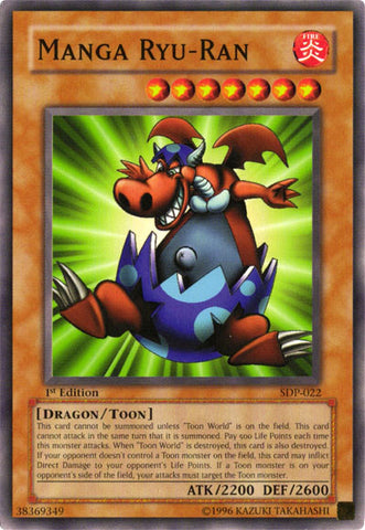 Manga Ryu-Ran [SDP-022] Common - Yu-Gi-Oh! - Card Brawlers | Quebec | Canada |