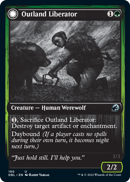 Outland Liberator // Frenzied Trapbreaker [Innistrad: Double Feature] - Magic: The Gathering - Card Brawlers | Quebec | Canada |