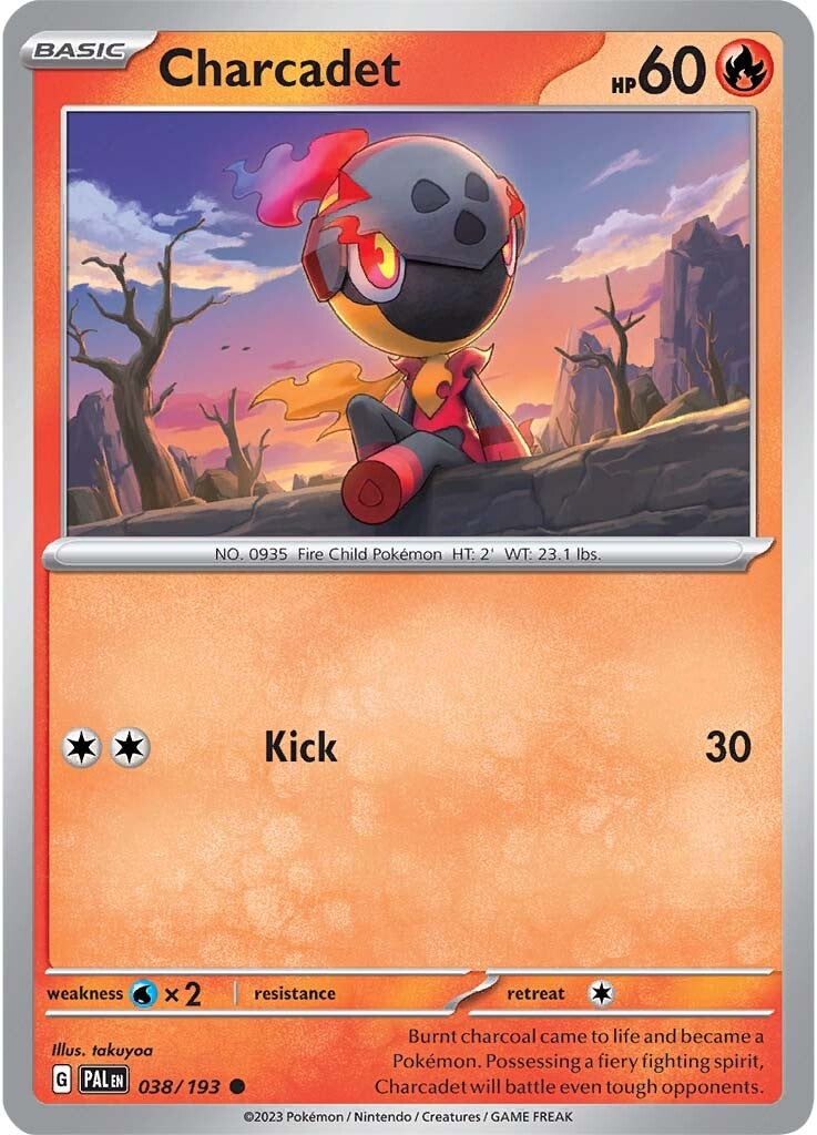 Charcadet (038/193) [Scarlet & Violet: Paldea Evolved] - Pokémon - Card Brawlers | Quebec | Canada |