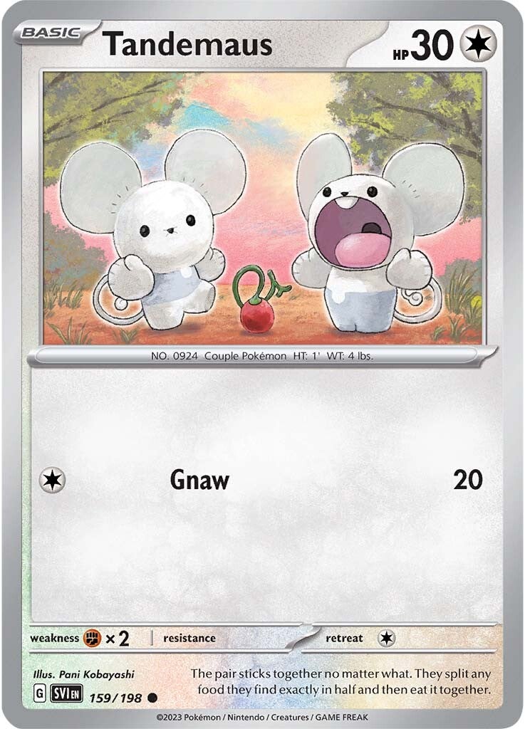 Tandemaus (159/198) [Scarlet & Violet: Base Set] - Pokémon - Card Brawlers | Quebec | Canada |