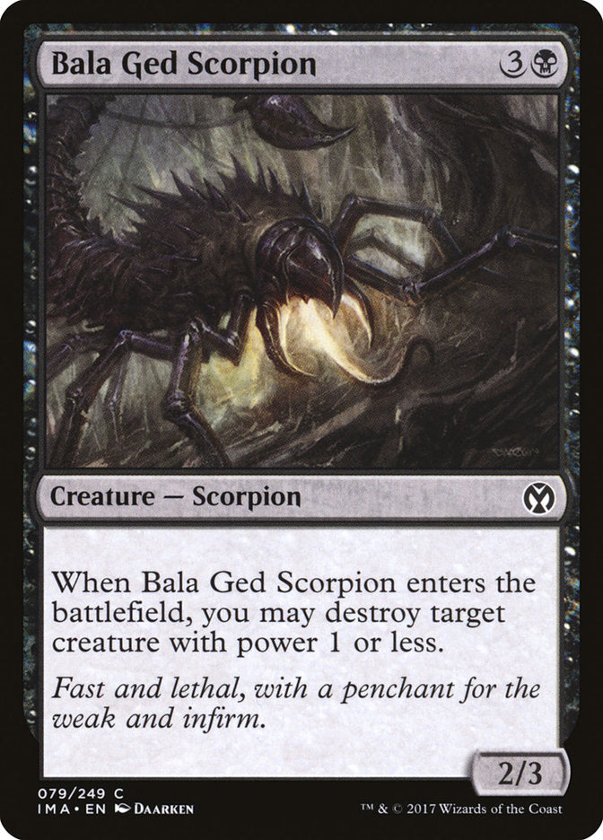 Bala Ged Scorpion [Iconic Masters] - Magic: The Gathering - Card Brawlers | Quebec | Canada |