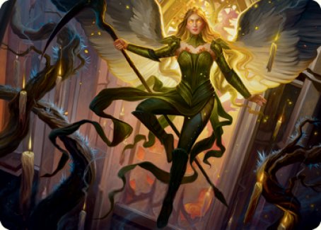 Sigarda, Champion of Light Art Card [Innistrad: Midnight Hunt Art Series] - Magic: The Gathering - Card Brawlers | Quebec | Canada |
