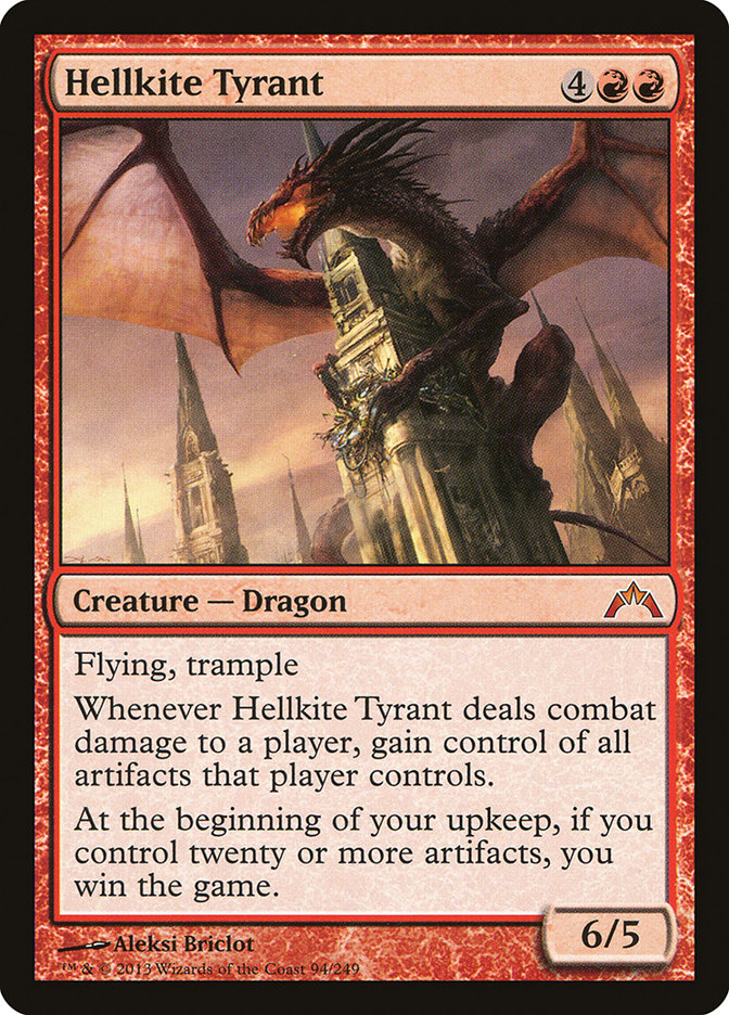 Hellkite Tyrant [Gatecrash] - Magic: The Gathering - Card Brawlers | Quebec | Canada |