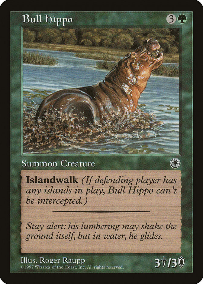 Bull Hippo [Portal] - Magic: The Gathering - Card Brawlers | Quebec | Canada |
