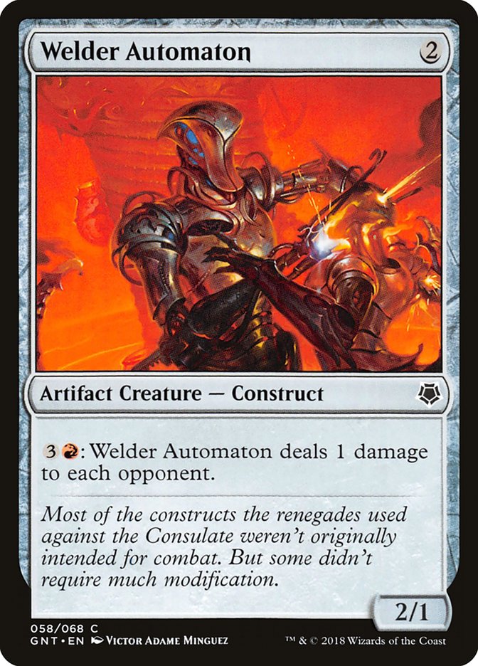 Welder Automaton [Game Night 2018] - Magic: The Gathering - Card Brawlers | Quebec | Canada |