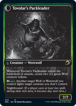 Tovolar's Huntmaster // Tovolar's Packleader [Innistrad: Double Feature] - Magic: The Gathering - Card Brawlers | Quebec | Canada |