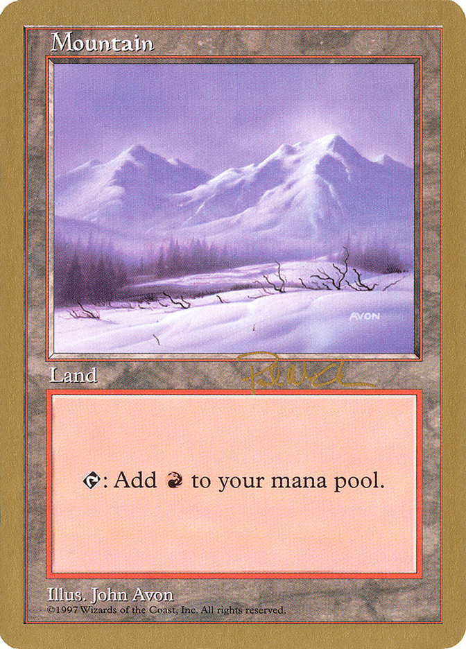 Mountain (pm442) (Paul McCabe) [World Championship Decks 1997] - Magic: The Gathering - Card Brawlers | Quebec | Canada |