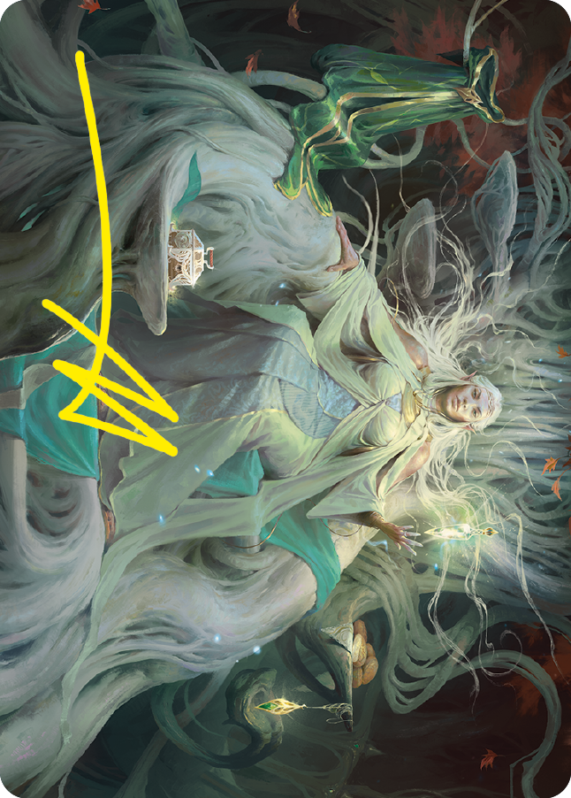 Galadriel, Gift-Giver Art Card (Gold-Stamped Signature) [The Lord of the Rings: Tales of Middle-earth Art Series] - Magic: The Gathering - Card Brawlers | Quebec | Canada |