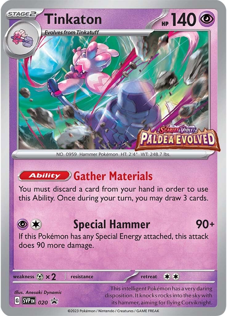 Tinkaton (020) [Scarlet & Violet: Black Star Promos] - Pokémon - Card Brawlers | Quebec | Canada |