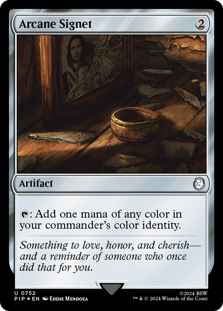 Arcane Signet (Surge Foil) [Fallout] - Magic: The Gathering - Card Brawlers | Quebec | Canada |