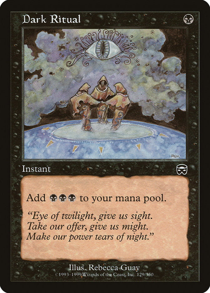 Dark Ritual [Mercadian Masques] - Magic: The Gathering - Card Brawlers | Quebec | Canada |