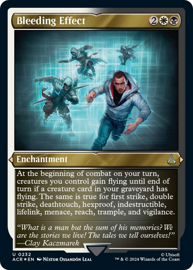 Bleeding Effect (Foil Etched) [Assassin's Creed] - Magic: The Gathering - Card Brawlers | Quebec | Canada |