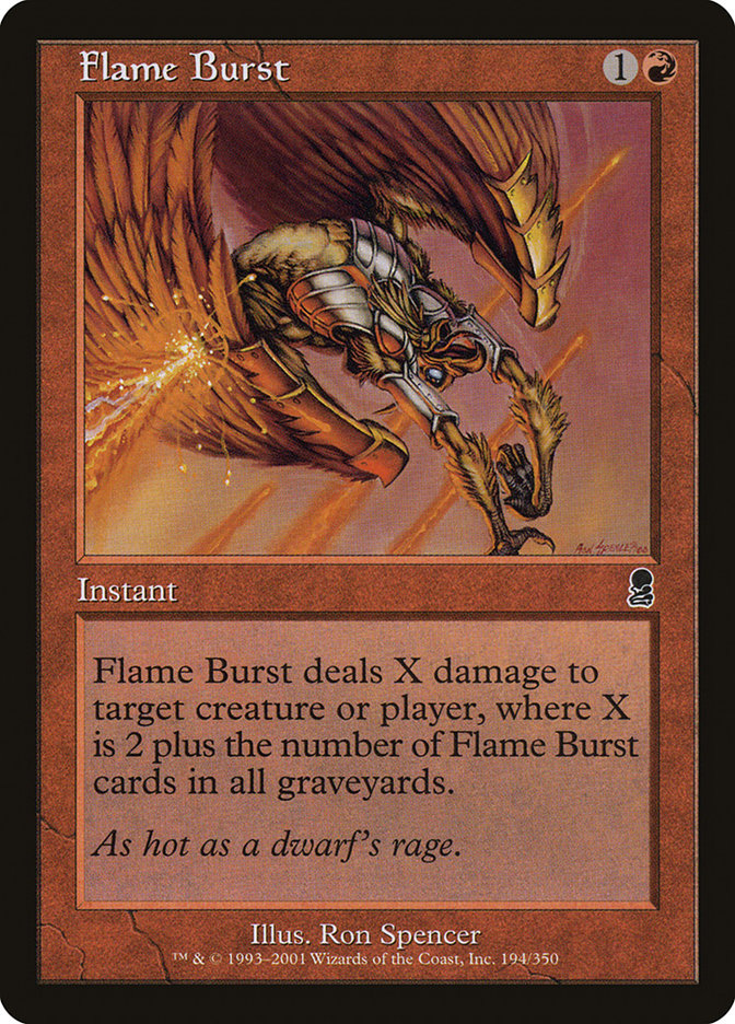 Flame Burst [Odyssey] - Magic: The Gathering - Card Brawlers | Quebec | Canada |