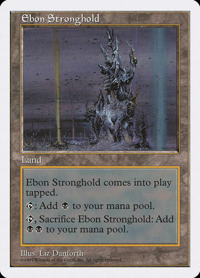 Ebon Stronghold [Fifth Edition] - Magic: The Gathering - Card Brawlers | Quebec | Canada |