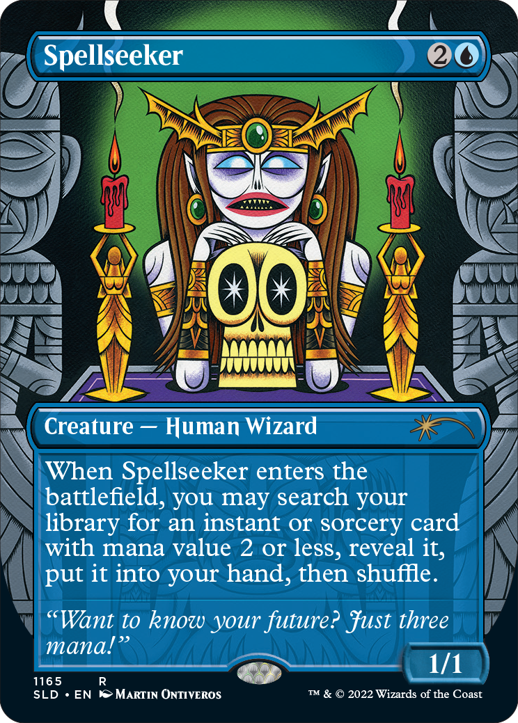 Spellseeker (Borderless) [Secret Lair Drop Series] - Magic: The Gathering - Card Brawlers | Quebec | Canada |