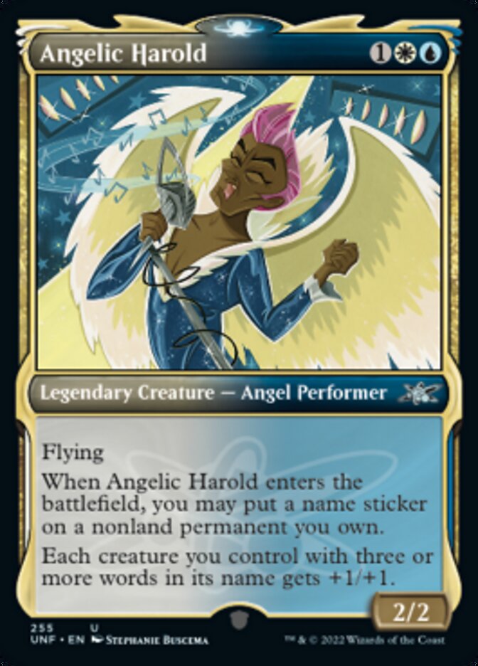 Angelic Harold (Showcase) [Unfinity] - Magic: The Gathering - Card Brawlers | Quebec | Canada |
