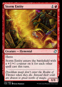 Storm Entity [Time Spiral Remastered] - Magic: The Gathering - Card Brawlers | Quebec | Canada |