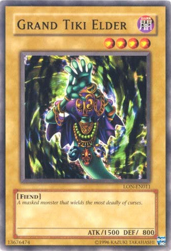 Grand Tiki Elder [LON-EN011] Common - Yu-Gi-Oh! - Card Brawlers | Quebec | Canada |