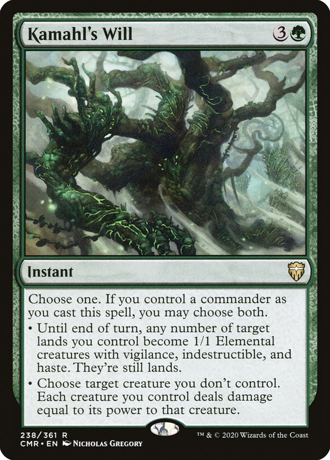 Kamahl's Will [Commander Legends] - Magic: The Gathering - Card Brawlers | Quebec | Canada |