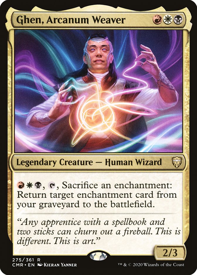 Ghen, Arcanum Weaver [Commander Legends] - Magic: The Gathering - Card Brawlers | Quebec | Canada |