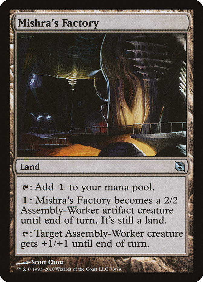 Mishra's Factory [Duel Decks: Elspeth vs. Tezzeret] - Magic: The Gathering - Card Brawlers | Quebec | Canada |