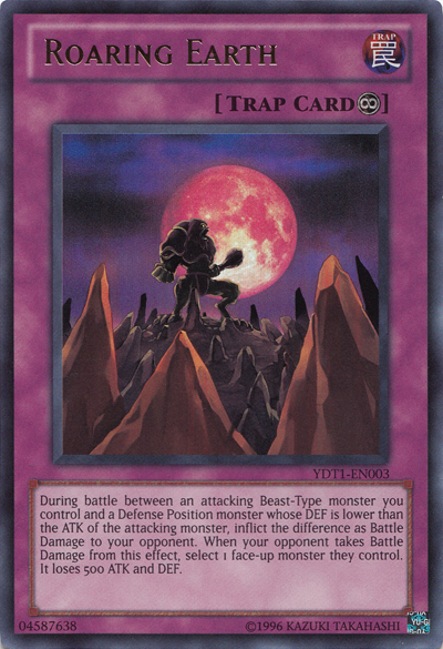 Roaring Earth (5D's Duel Transer) [YDT1-EN003] Ultra Rare - Yu-Gi-Oh! - Card Brawlers | Quebec | Canada |