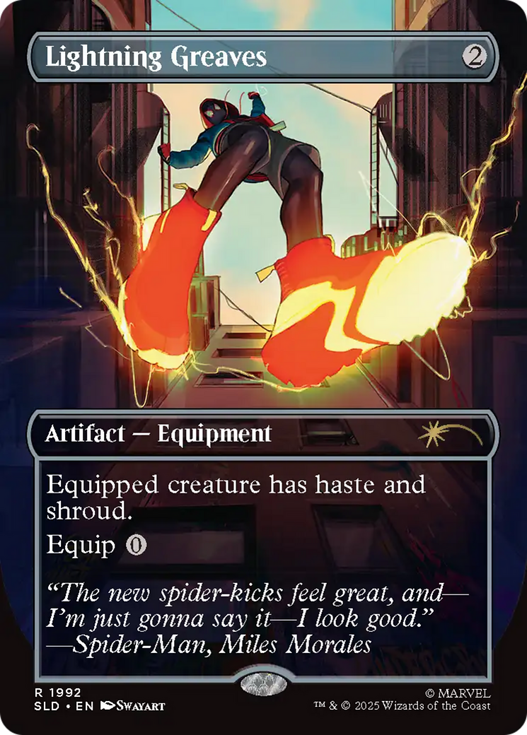 Lightning Greaves (1992) [Secret Lair Drop Series] - Magic: The Gathering - Card Brawlers | Quebec | Canada |