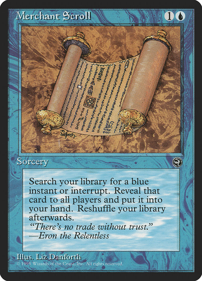 Merchant Scroll [Homelands] - Magic: The Gathering - Card Brawlers | Quebec | Canada |
